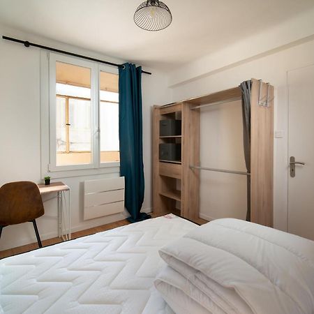 Grand Appartement 3 Chambres Avec Clim Et Balcon Marsella Exterior foto