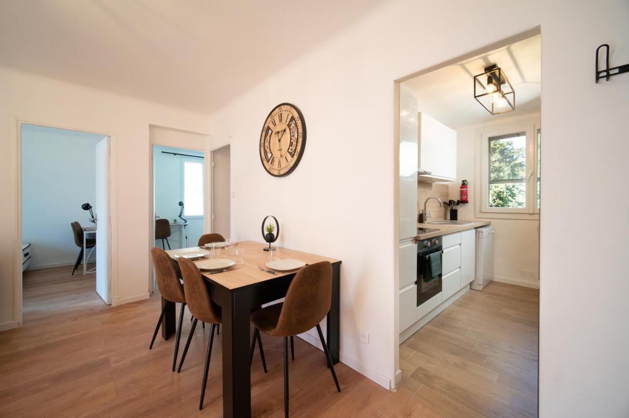 Grand Appartement 3 Chambres Avec Clim Et Balcon Marsella Exterior foto